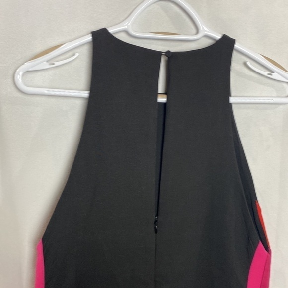 𝅺LOVERS + FRIENDS Women's Black, Pink, Orange Dress - Picture 10 of 12